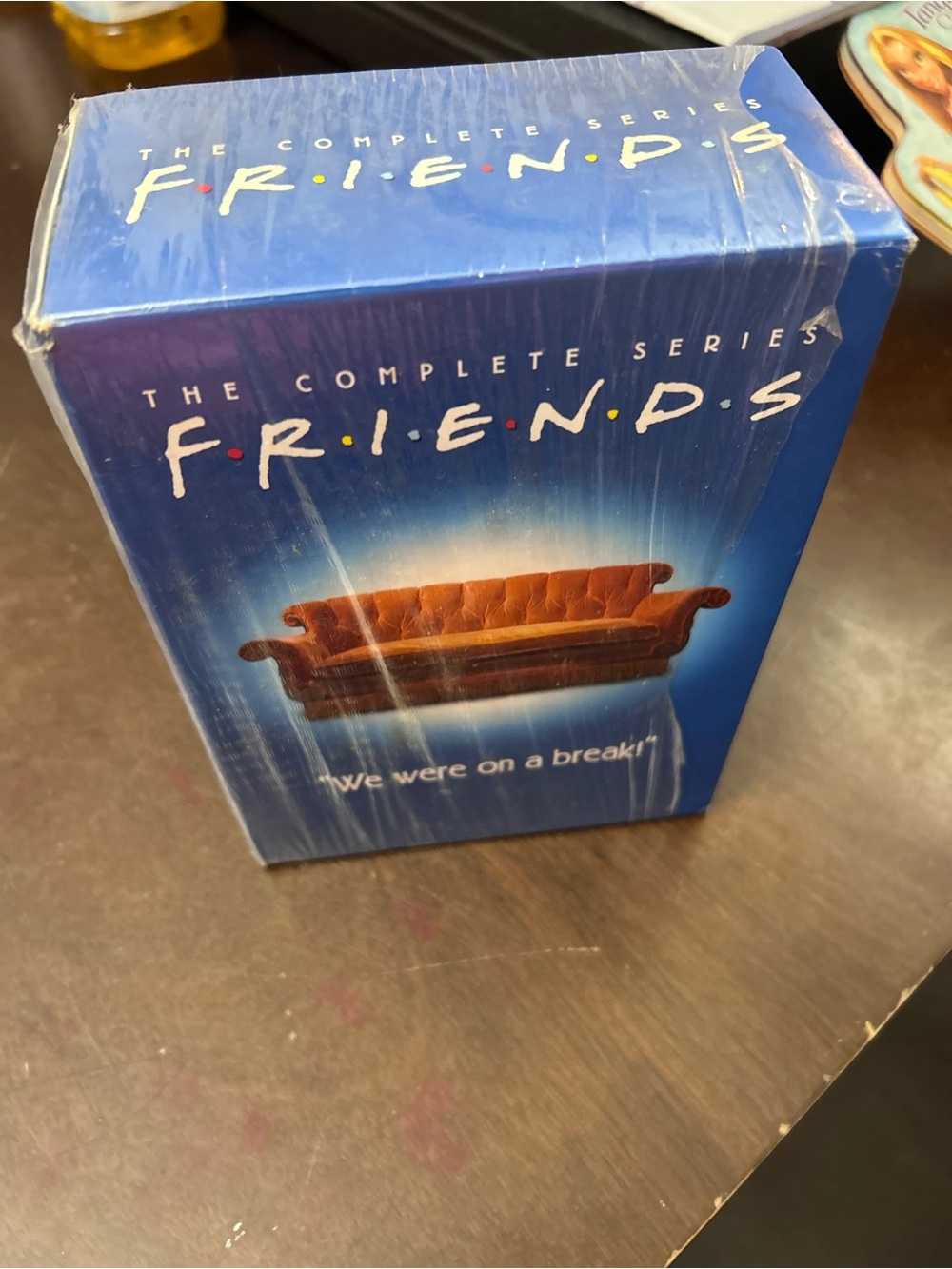 FRIENDS Complete Series Box Set in Blue with Brown Couch Artwork